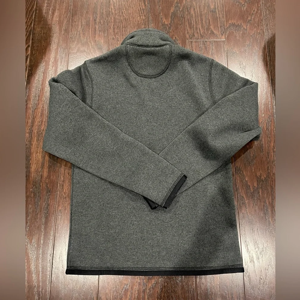 Filson Men Jacket Gray Ridgeway Polartec Full Zip Knit Outdoors Fleece Size XS